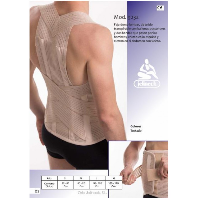 Faja Dorso-lumbar Jelineck 9232