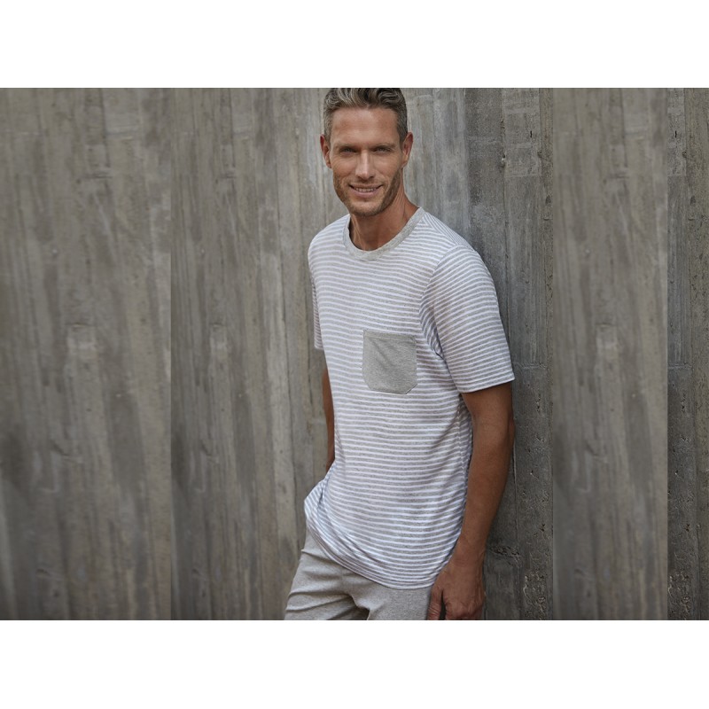 Pijama M/C Janmen Grey Lines