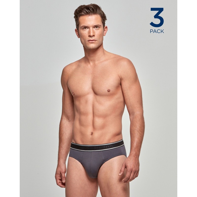 Pack 3 Slips Cotton Stretch