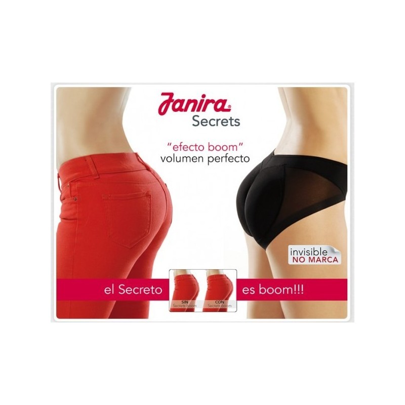 1031227 Ladies Padded Pants Curve Enhancing Briefs ~ Janira Boom Secrets 